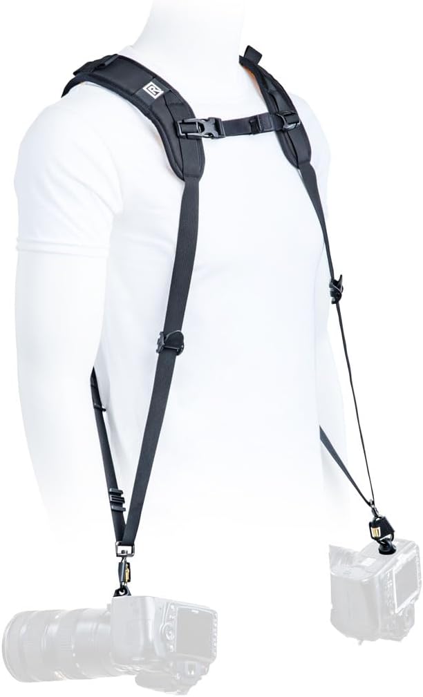 BLACKRAPID Double X extra Comfort Camera Strap, Design For One Or Two SLR, DSLR, Mirrorless Cameras