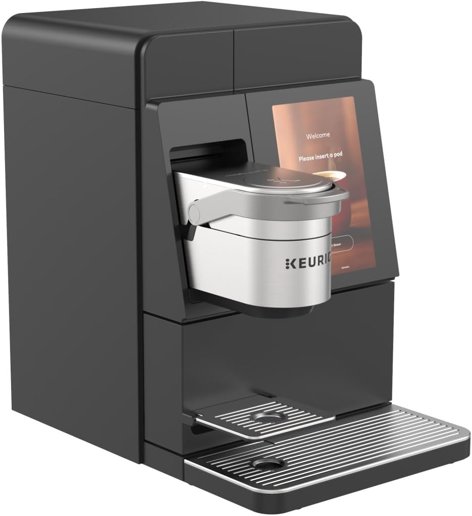 Keurig K-4500 Large Business Single Serve Coffee and Specialty Beverage Café System, Plumbed, Silver/Black