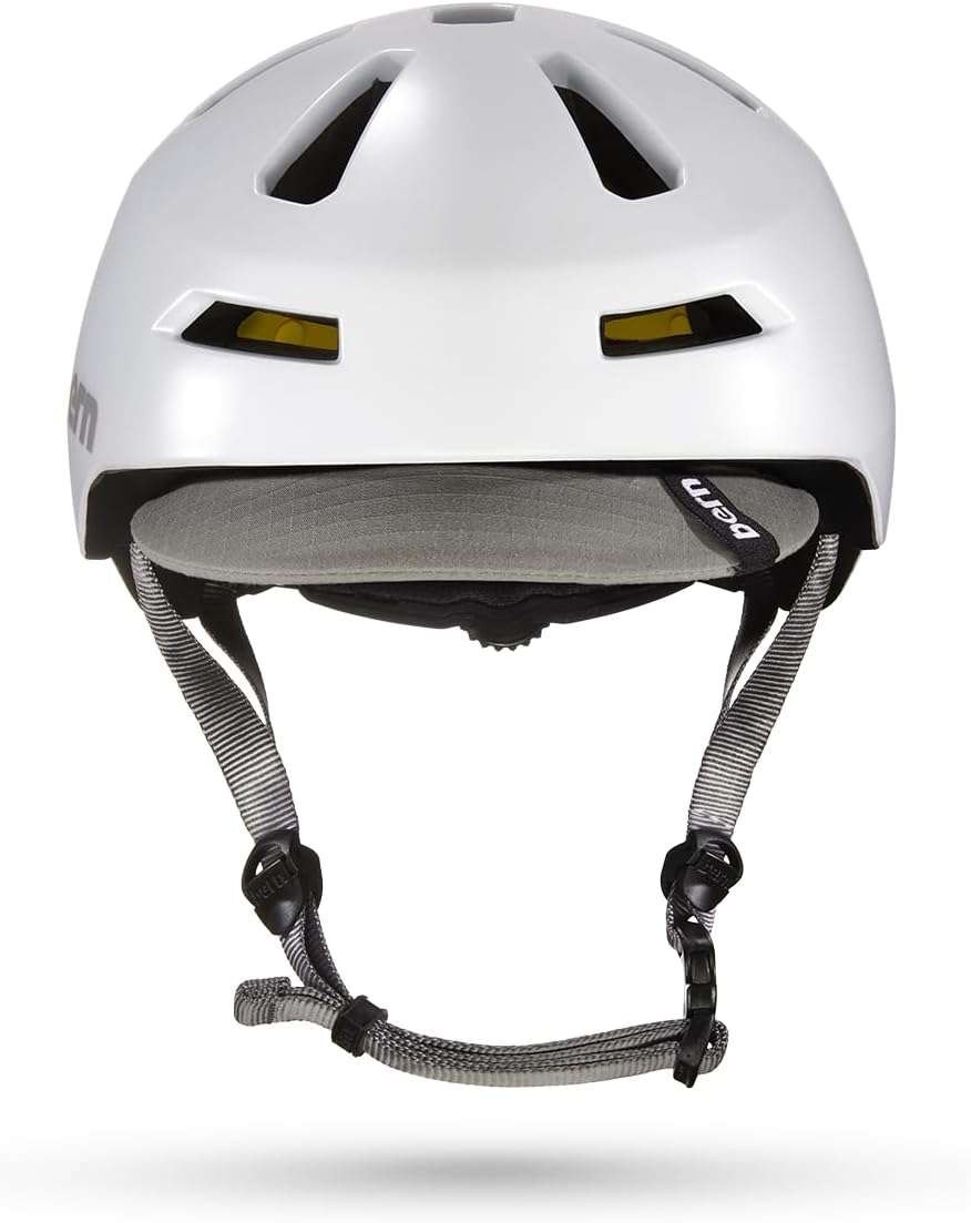 Bern Brentwood 2.0 MIPS Adult Bike Helmet with Rotational Impact Protection│Dial Adjusted Fit│ Flip Visor│Adapts to All Seasons│Fully Certified