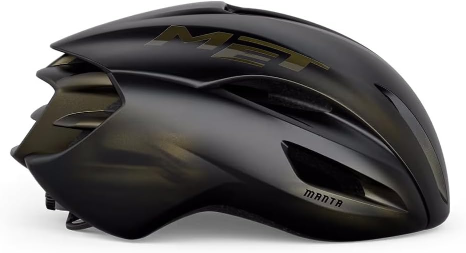 MET Manta MIPS Aero Road Bike Helmet | Lightweight Aerodynamic Cycling Helmet for Adults, Internal Air Channeling, MIPS-C2 Tech, Sunglasses Port