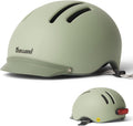 Thousand Chapter MIPS Adult Bike Helmet - LED Tail Light, Cycling & Bicycle Safety Certified, Lightweight & Low Profile, Men & Women, Lockable PopLock