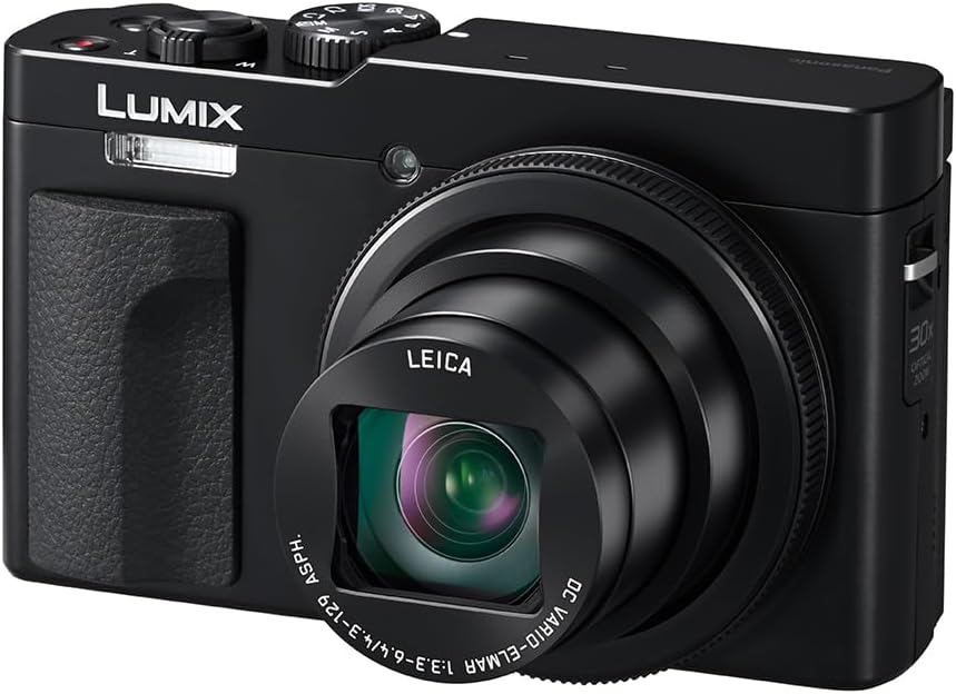 Panasonic LUMIX ZS99 Point and Shoot Camera, Compact with 30x Optical Zoom (24-720mm), 4K Video/Photo, Great for Travel and Concerts, Black