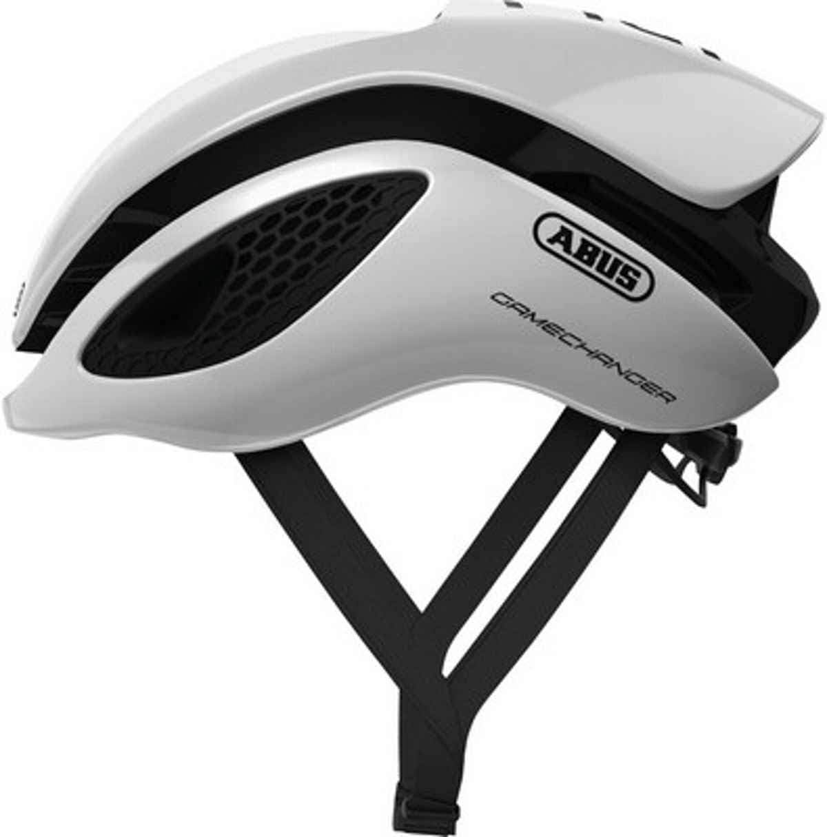 ABUS Gamechanger Bicycle Helmet (White - S)