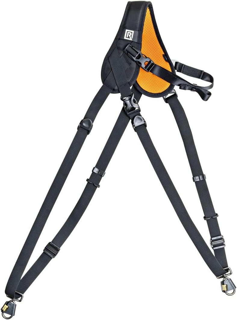 BLACKRAPID Hybrid X Ultra Comfort, Camera Strap for 1 or 2 DSLR, SLR and Mirrorless Cameras