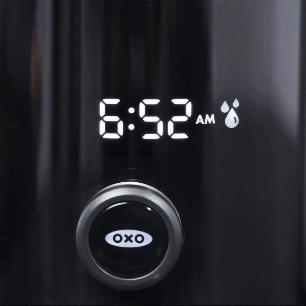 OXO Brew 9-Cup Coffee Maker – Stainless Steel, Programmable Coffee Machine with Single Serve or Full Carafe Options, SCA Certified Home Brewer