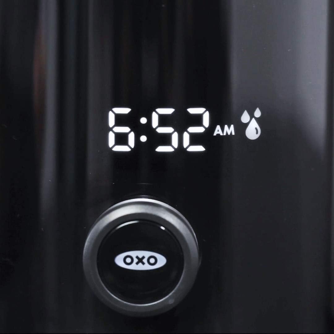 OXO Brew 9-Cup Coffee Maker – Stainless Steel, Programmable Coffee Machine with Single Serve or Full Carafe Options, SCA Certified Home Brewer