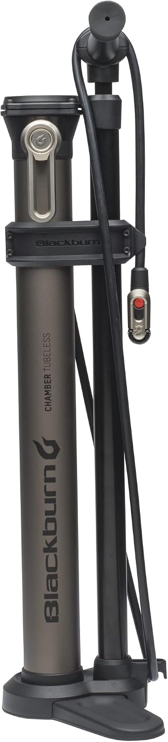 Blackburn Black 2018 Chamber Tubeless Road Bike Floor Pump