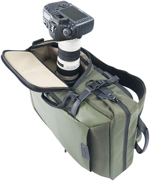 VANGUARD VEO SELECT49 GR Backpack/Shoulder Bag for DSLR, Mirrorless/CSC Camera or Drone, Green