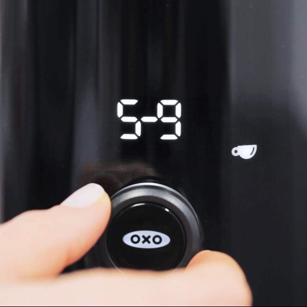 OXO Brew 9-Cup Coffee Maker – Stainless Steel, Programmable Coffee Machine with Single Serve or Full Carafe Options, SCA Certified Home Brewer