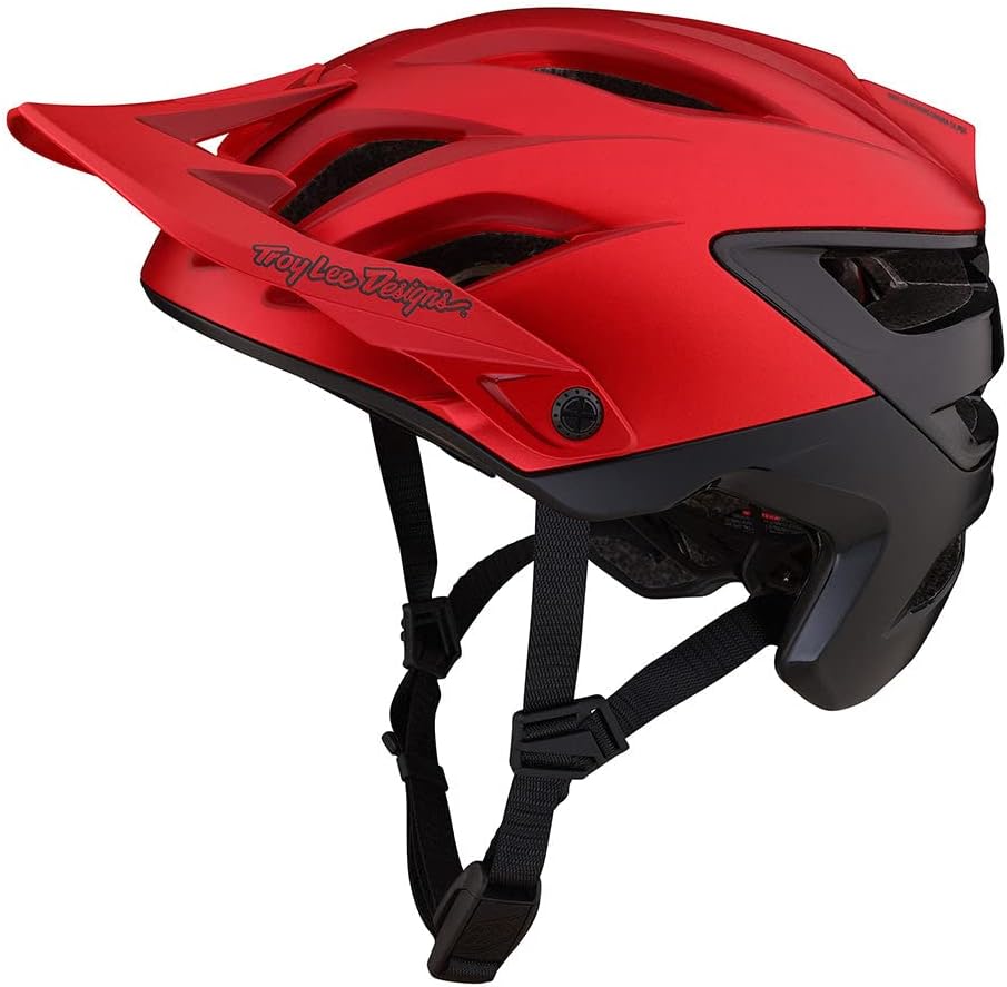 Troy Lee Designs A3 Helmet for Bicycle/BMX/Enduro Racing A3 Helmet; UNO RED XL/2X