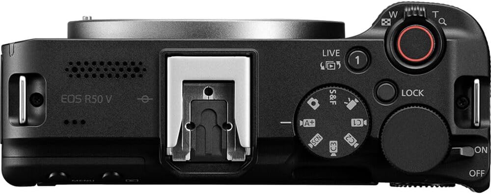 Canon EOS R50 V Mirrorless Camera with 14-30mm f/4-6.3 RF-S Lens | 4K Video, Dual Pixel Autofocus, Flip Screen | Compact RF Mount Vlog Camera Kit with Bag and 64GB Card