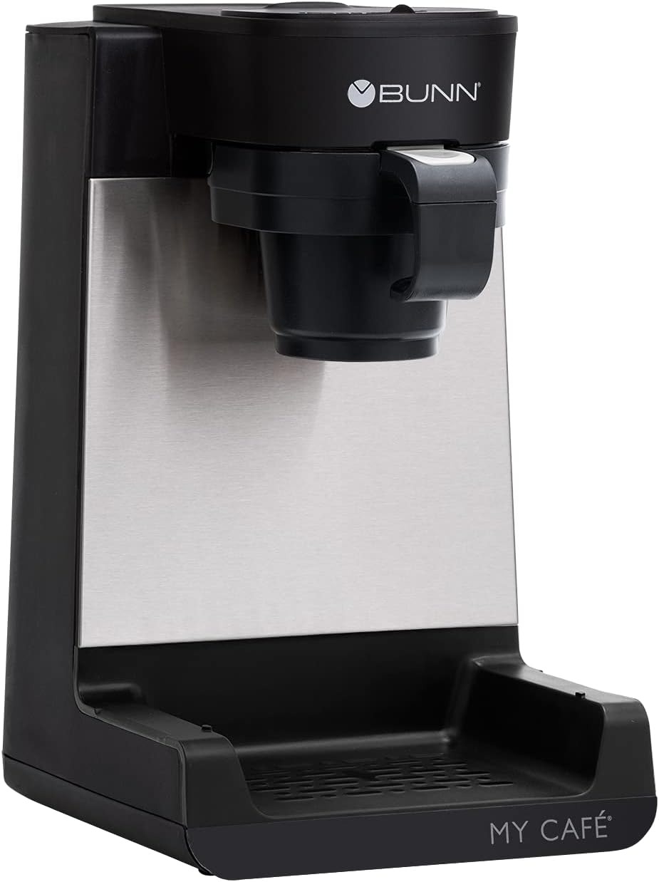 BUNN MCU My Cafe Single Cup Multi Use Coffee Brewer (Black/SST)