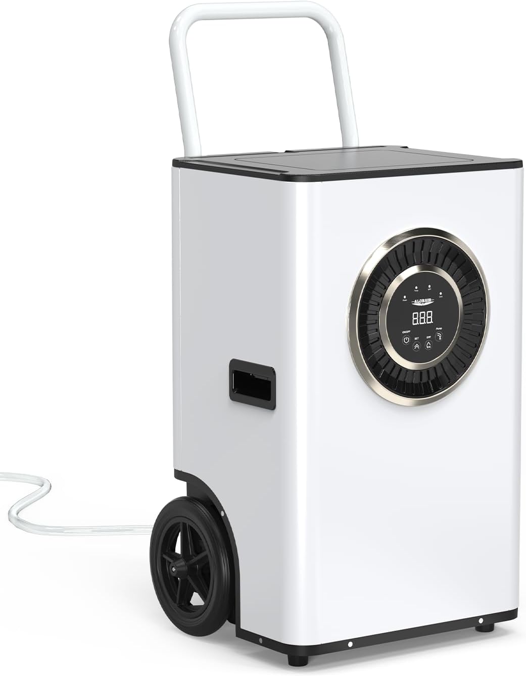 ALORAIR 145 PPD Commercial Dehumidifier with Pump & Drain Hose, LGR Tech Dehumidifiers for Garage, Large Room, Basement, Industrial Space, Power-Off Memory, Sentinel Elite60X