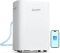 Dehumidifier for Basement, App-Controlled Dehumidifiers for Home with 6.56 Feet Drain Hose, 6000 Sq. Ft. Max 100 Pints Large Dehumidifier with Adjustable Humidity Control, Auto Shutoff, Auto Defrost