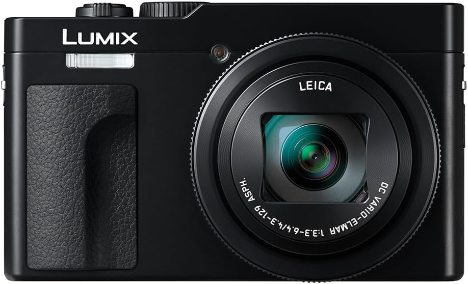 Panasonic LUMIX ZS99 Point and Shoot Camera, Compact with 30x Optical Zoom (24-720mm), 4K Video/Photo, Great for Travel and Concerts, Black
