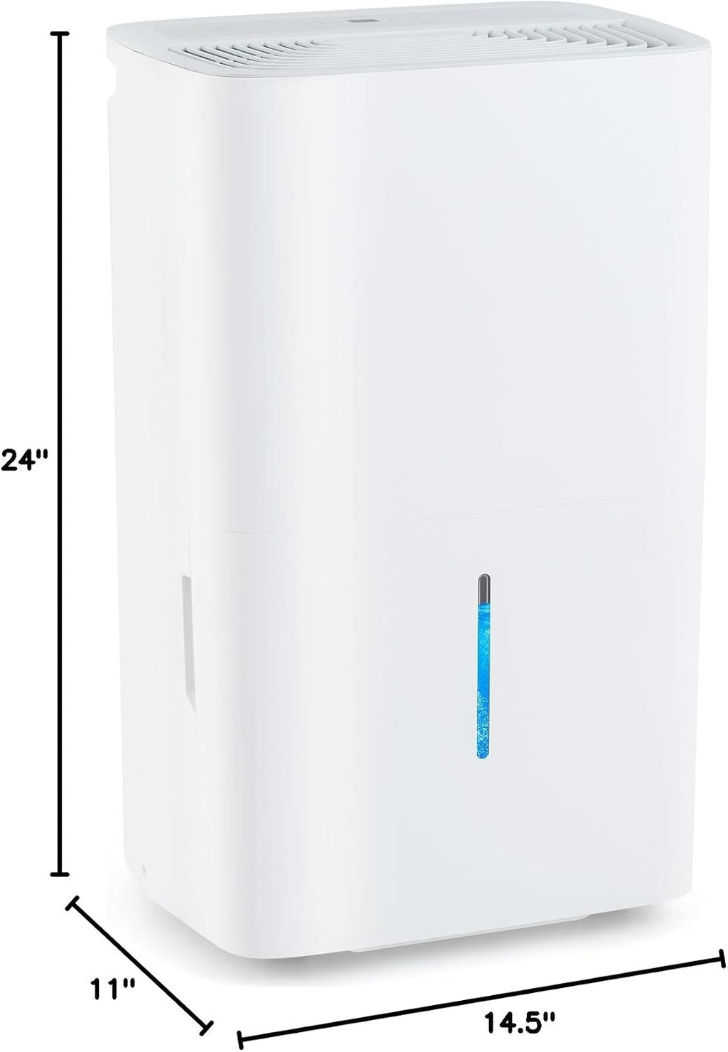 ARLIME 150 Pints Dehumidifier with Pump, 7000 Sq.Ft Dehumidifier w/24H Timer, LED Display, Child Lock,2 Drain Hoses & Auto Defrost for Basement Garage Home Office (150 Pints)