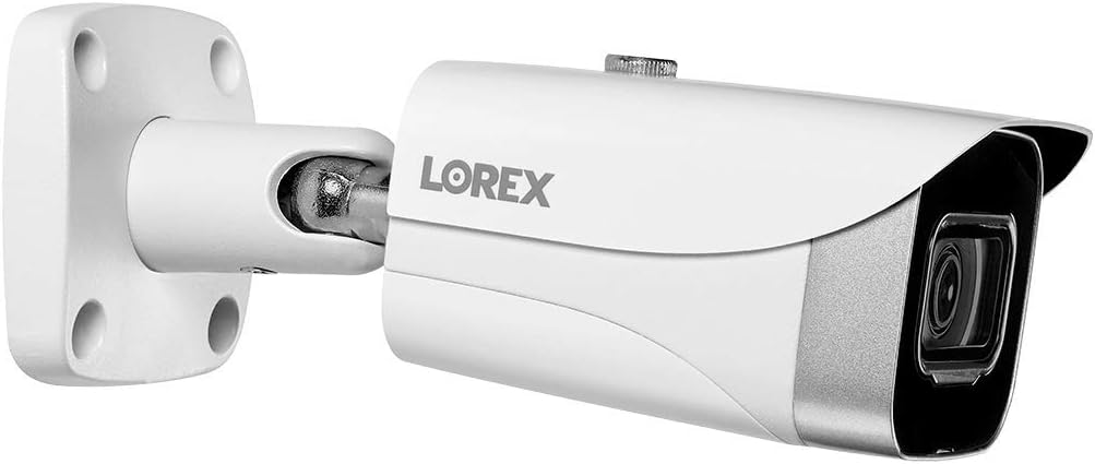 Lorex 4K 16-Camera Capable (8 Wired + 8 Fusion Wi-Fi) 2TB NVR System with 6 Weatherproof Bullet Cameras (White)