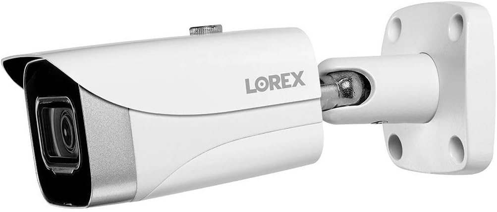 Lorex 4K 16-Camera Capable (8 Wired + 8 Fusion Wi-Fi) 2TB NVR System with 6 Weatherproof Bullet Cameras (White)