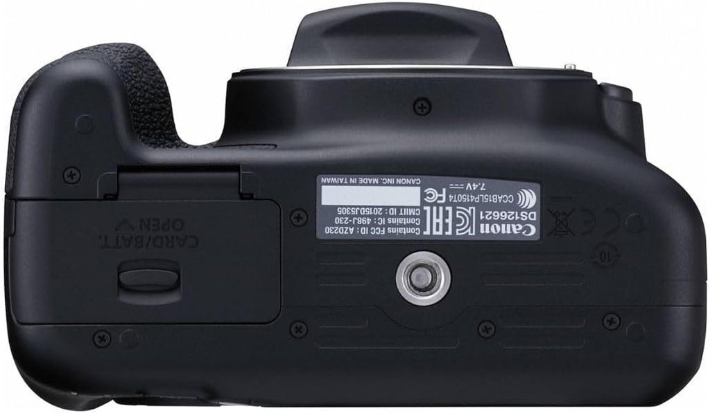 Canon EOS Rebel T6 Digital SLR Camera Kit with EF-S 18-55mm f/3.5-5.6 is II Lens, Built-in WiFi and NFC - Black (Renewed)