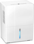 Electactic Max 50 Pint Dehumidifier for Home,2,300 Sq.Ft with Auto Shut Off, 4.8L(1.2 Gal) Water Tank, 30-80% Humidity Control, 115V/60Hz, Ideal for Basement Bedroom Bathroom