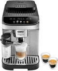 De'Longhi De'Longhi Magnifica Evo Automatic Espresso & Cappuccino Machine with Latte Crema System, 9.45 in. x 17.32 in. x 14.17 in., Chrome