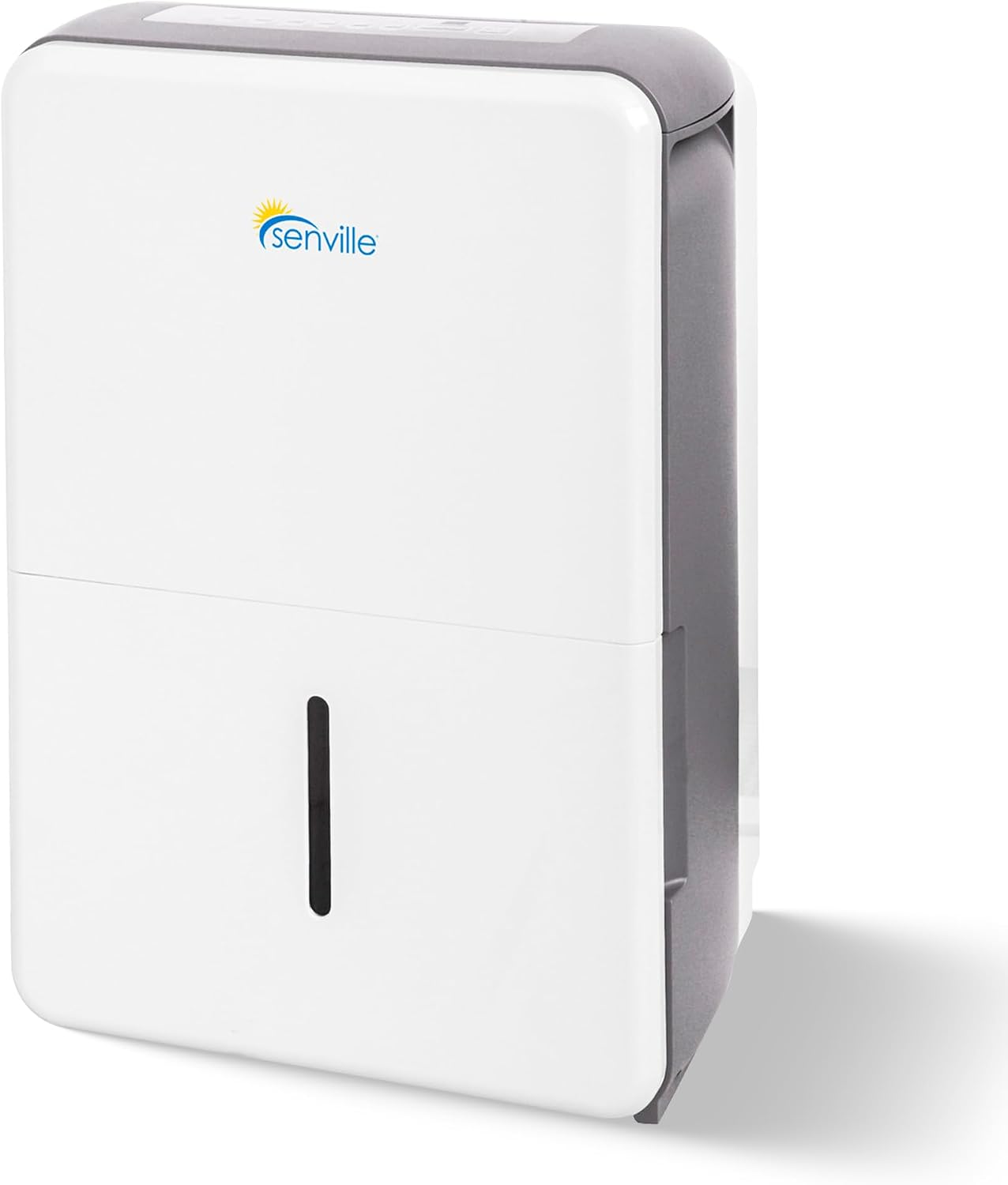 Senville 35 Pint Dehumidifier (Previously 50 Pint), Energy Star Certified, Washable Filter, Ideal for Basements, Medium & Large Sized Rooms, Up to 3,000 Sq. Ft., White