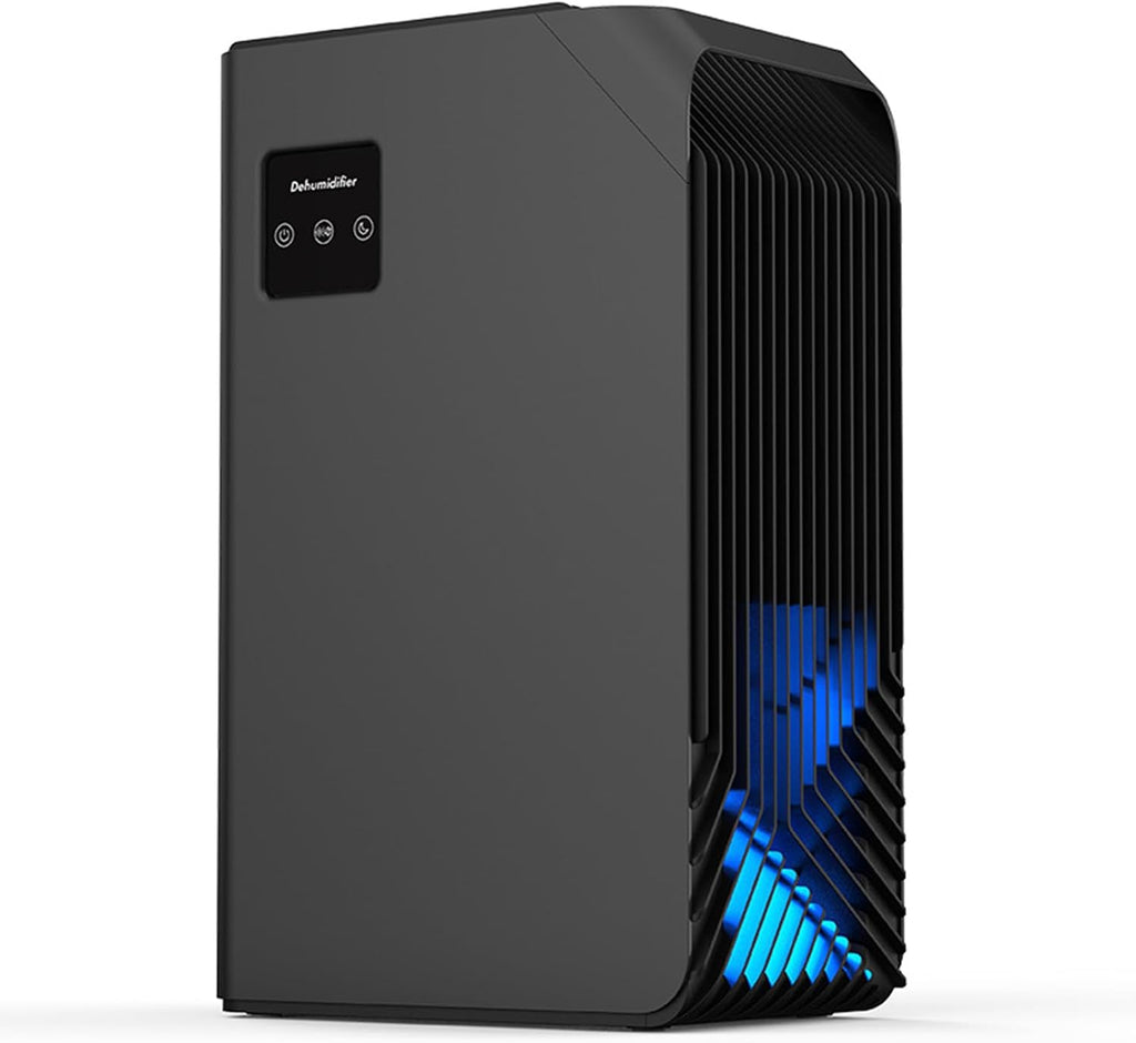 Dehumidifiers for Home, 88 OZ Water Tank, Dehumidifier for Bedroom Bathroom with Auto Shut Off, 7 Colors LED Light,B