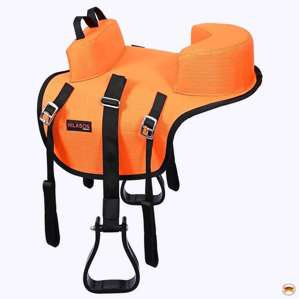 HILASON Western Horse Saddle Buddy Seat for Kids | Compatible with Horses Children Junior Equestrian
