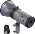 NEEWER Q300 300Ws 2.4G Outdoor Studio Flash with Q Compact Wireless Trigger, 7800mAh Li ion Battery Powered Strobe Light Photography Cordless Monolight with 1000 Full Power Flash 0.4-2.5s Recycle