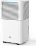 HUMILABS 1500 Sq. Ft Dehumidifiers for Home and Basements,22 Pints Dehumidifiers for Large Room with Auto or Manual Drainage,0.528 Gallon Water Tank,24 Hours Timer,Dry Clothes Mode