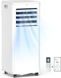 Smart Portable Air Conditioner with WiFi, 12,000 BTU AC Unit Cools 550 sq.ft, 3-in-1: Dehumidifier, Fan & Quiet Cooling for Bedroom, 24H Timer, Remote, Window Kit Included