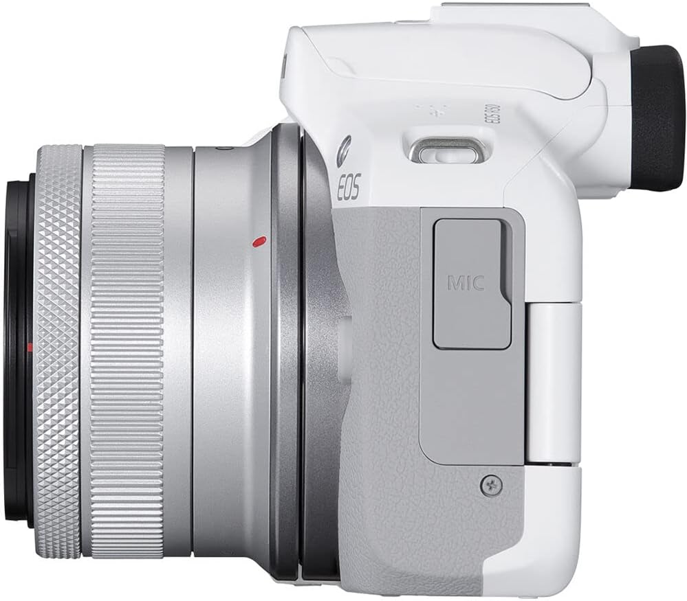 Canon EOS R50 Mirrorless Camera Kit – APS-C RF Camera with 18-45mm Lens, 4K Video, Dual Pixel AF II & Vari-Angle Touchscreen (5812C012) + Shoulder Bag + 64GB Memory Card