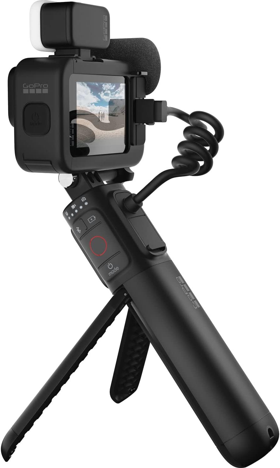 GoPro HERO11 Black Creator Edition - Includes HERO11 , Volta (Battery Grip, Tripod, Remote), Media Mod, Light Mod, Enduro Battery, and Carrying Case