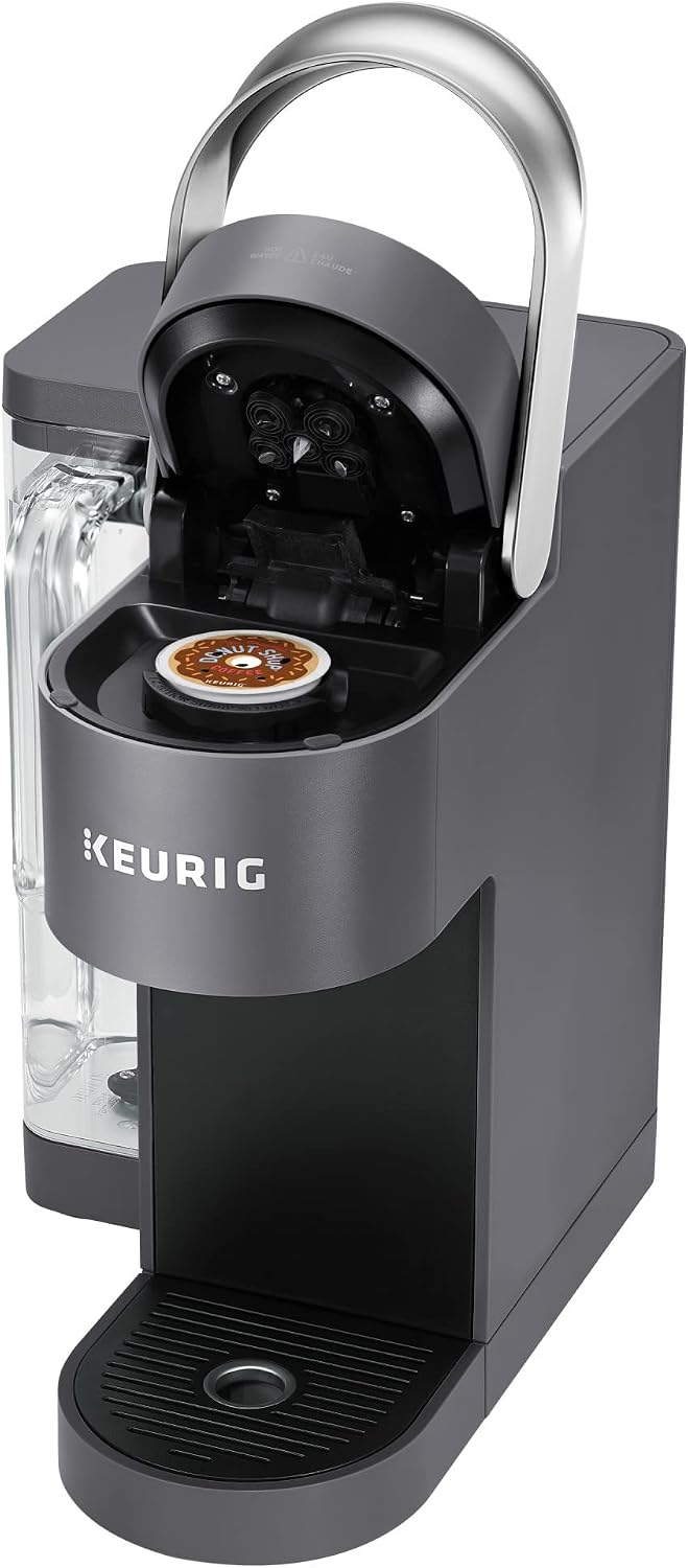 Keurig K-Supreme SMART Single Serve Coffee Maker With Wifi Compatibility, 4 Brew Sizes, And 66oz Removable Reservoir, Compatible with Alexa, Gray