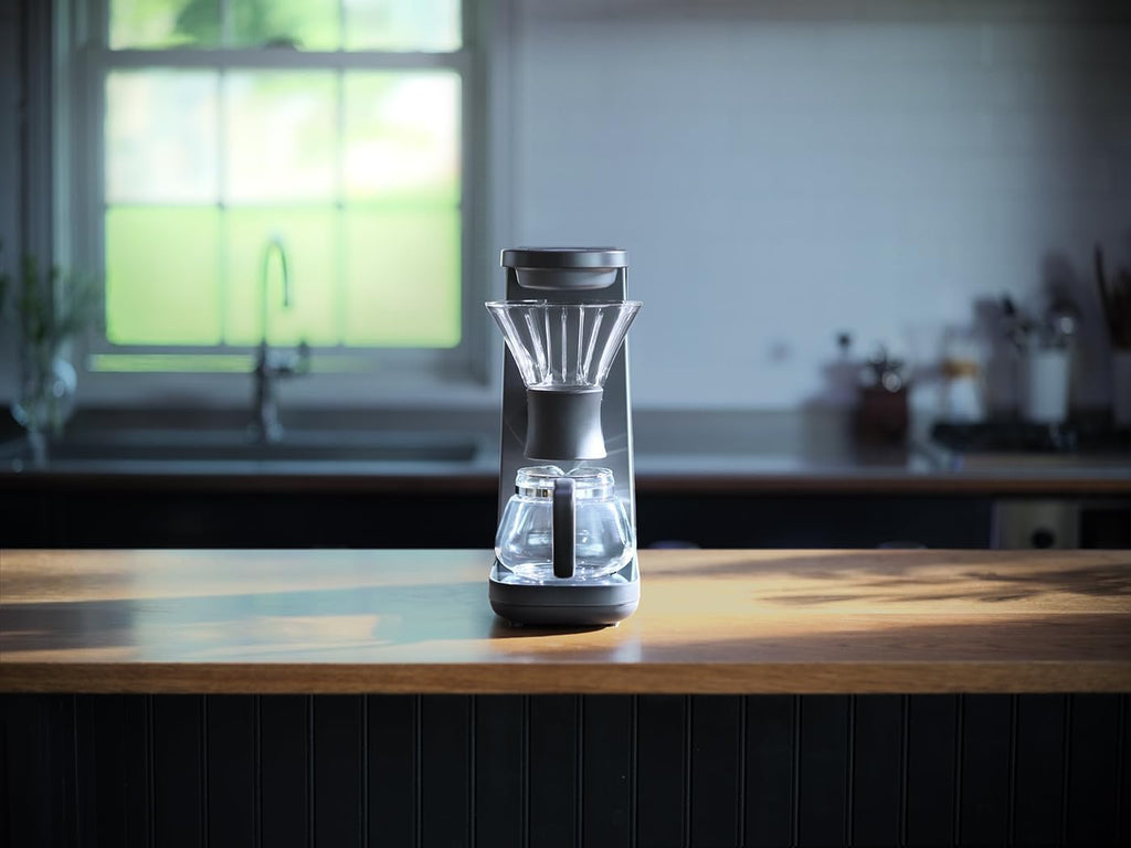 Tiger Hybrid Automatic Coffee Maker - Pour Over Coffee Maker & Immersion Brewing Coffee Machine, Innovative Design for Outstanding Brew, Black, 6 Cup, 24 ounce, 0.72L
