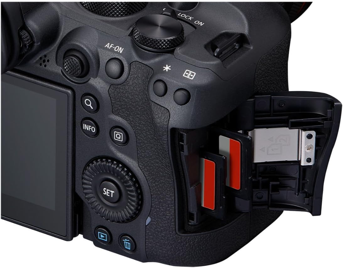 Canon EOS R6 Mark II Body with Stop Motion Animation Firmware Black