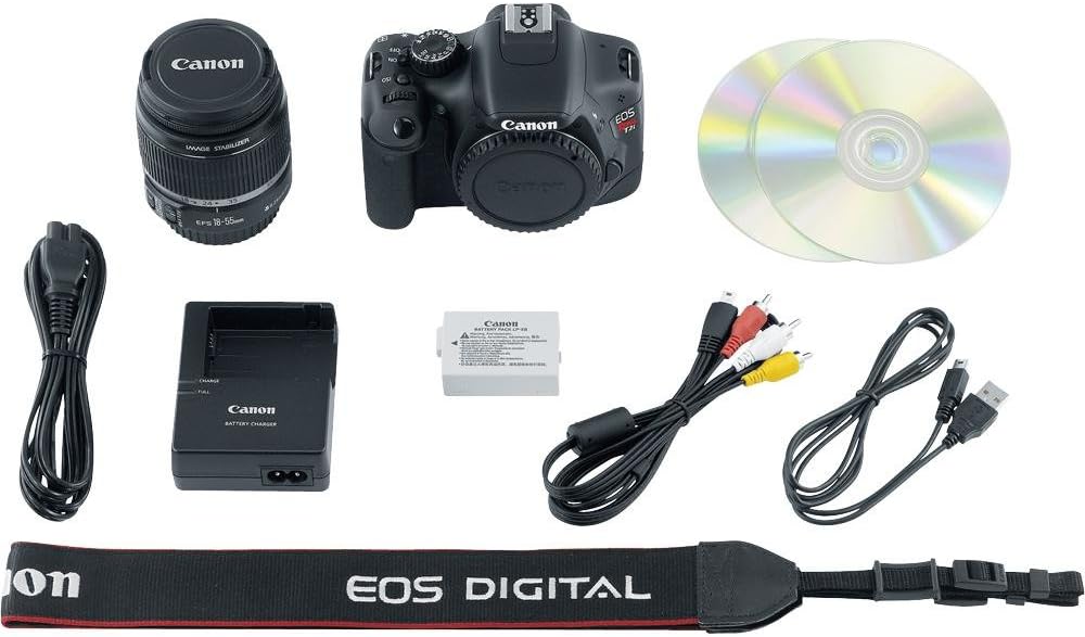 Canon EOS Rebel T2i DSLR Camera with EF-S 18-55mm f/3.5-5.6 IS Lens (OLD MODEL)