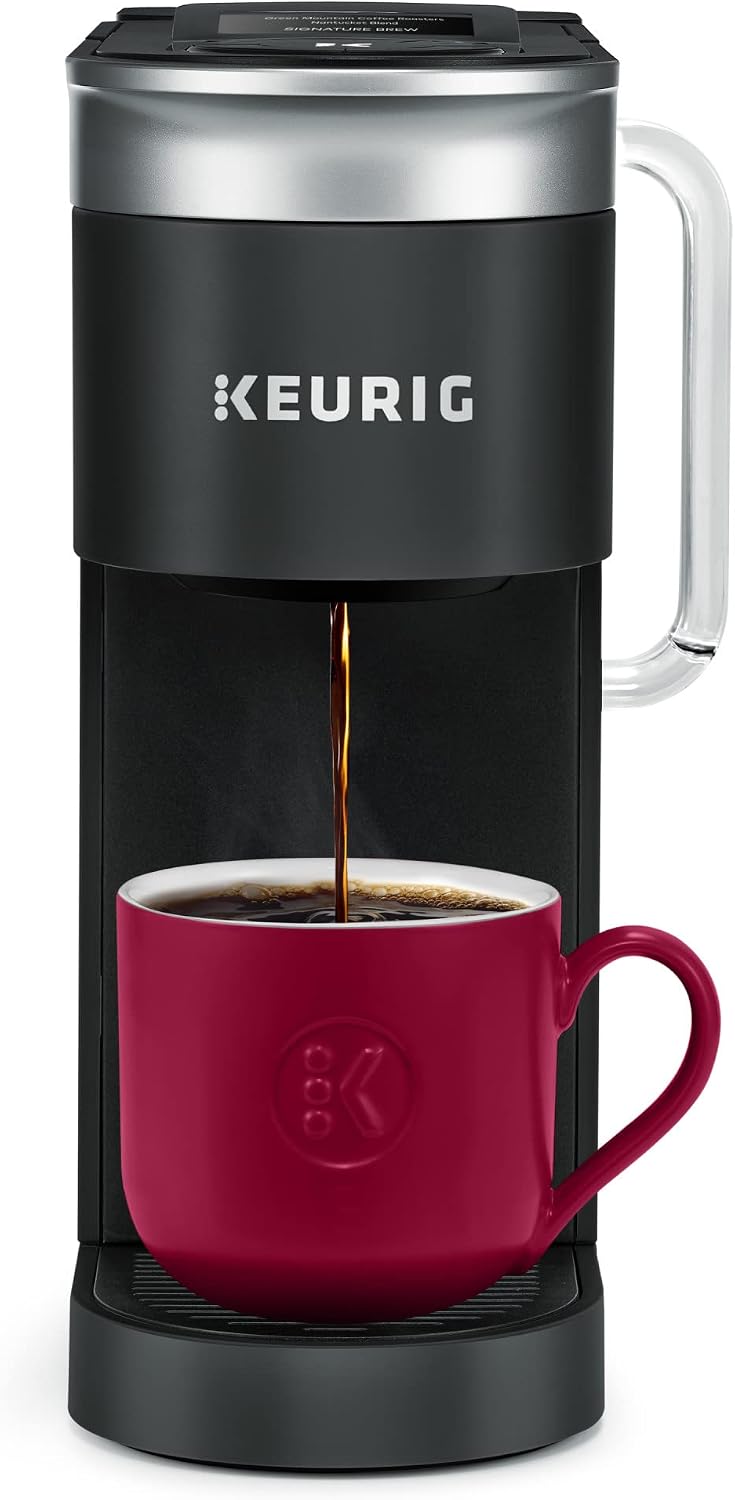 Keurig K-Supreme SMART Coffee Maker, MultiStream Technology, Brews 6-12oz Cup Sizes, Black
