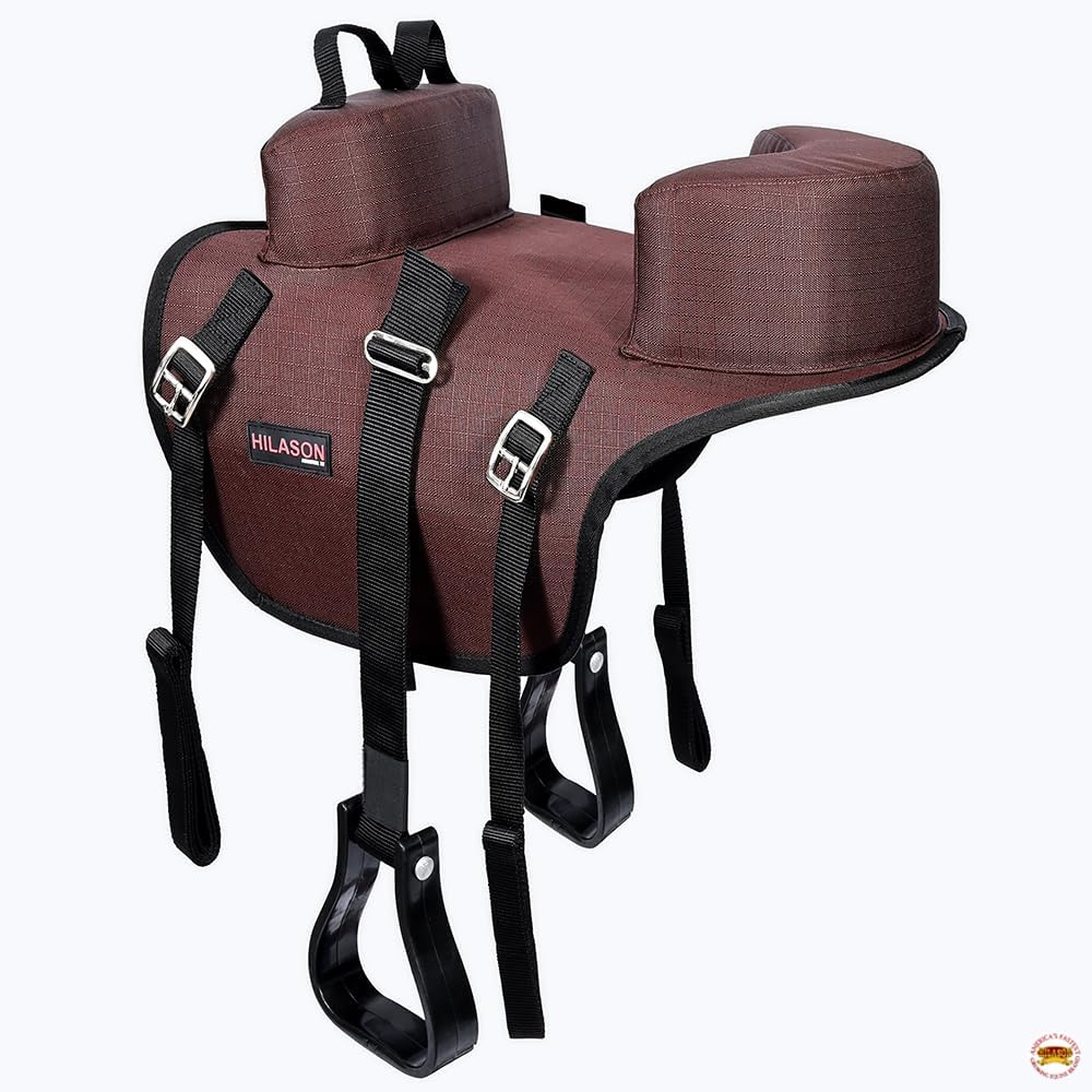 HILASON Western Horse Saddle Buddy Seat for Kids | Compatible with Horses Children Junior Equestrian