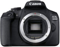 Canon EOS 2000D DSLR Camera Body (International Model) (Renewed)