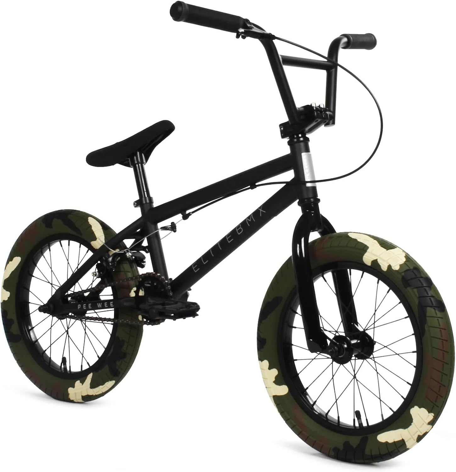 Elite BMX Freestyle Bike, Durable Steel Frame, Available in 16', 18', and 20' Sizes. New Sizes 26' and 29' BMX Bicycles.