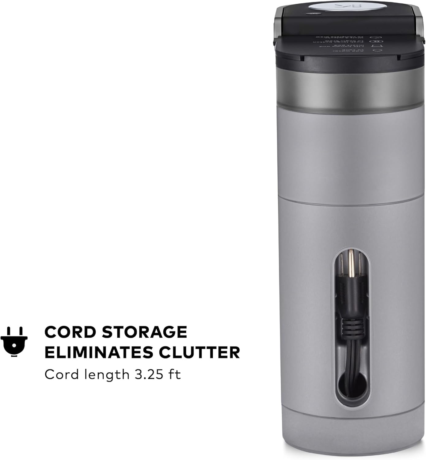 Keurig K-Suite Premium In-Room Hospitality Coffee Maker, Single Cup, Silver/Black
