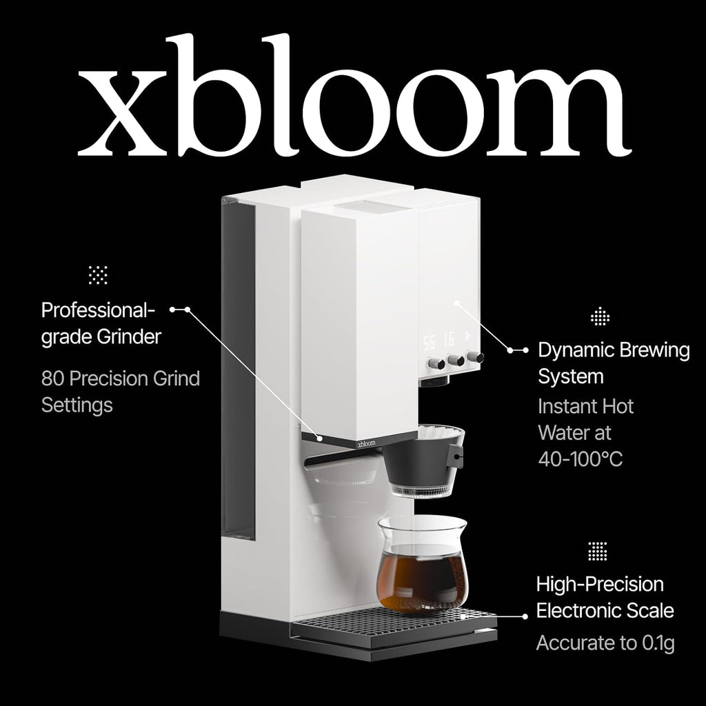 xBloom Studio Coffee Machine – Drip Coffee Maker with Built-in Grinder and Scale, 3 Automation Levels, App Connected Pour Over Coffee Maker for Home and Office, Twilight