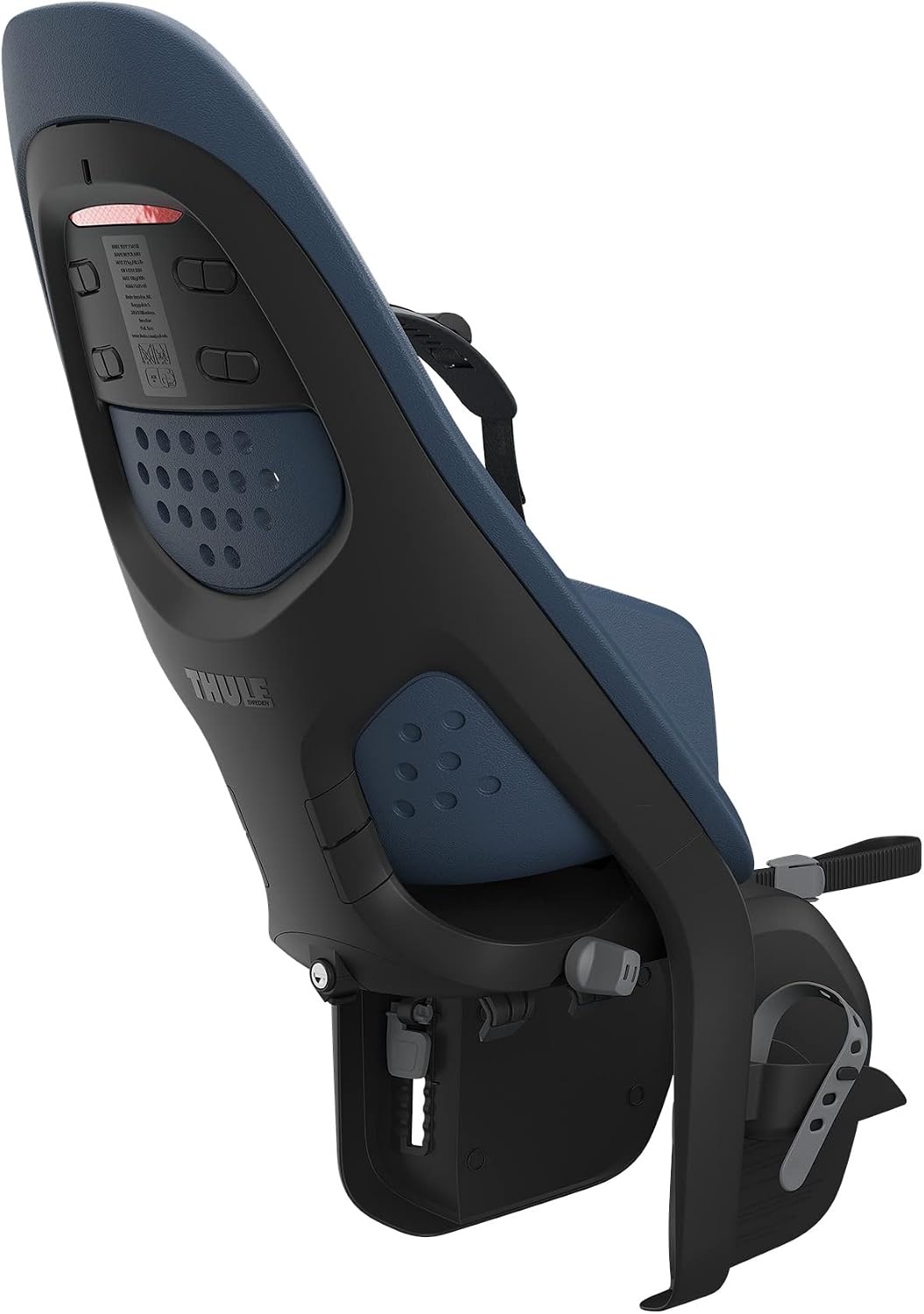 Thule Yepp 2 Mounted Child Bike seat, Adjustable footrests, 5-Point Harness and Easy to Mount Design