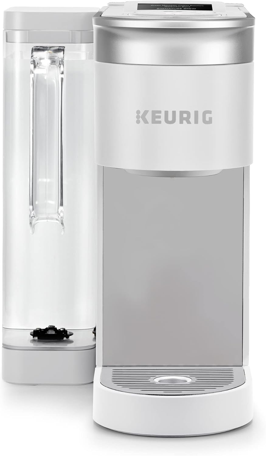 Keurig K-Supreme SMART Single Serve Coffee Maker With WiFi Compatibility, 4 Brew Sizes, And 66oz Removable Reservoir, Compatible with Alexa, White