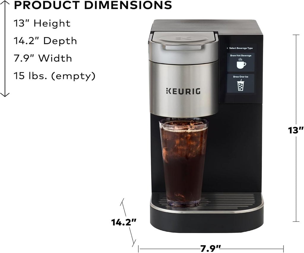 Keurig K-2550 Medium Business Single Serve Coffee Maker, Plumbed, Silver/Black