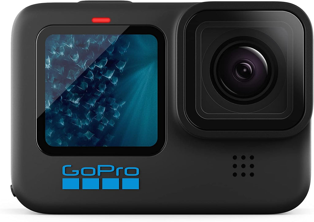 GoPro HERO11 Black Bundle - Includes HERO11 Black Camera, Head Strap + QuickClip, and Enduro Battery (2 Total)