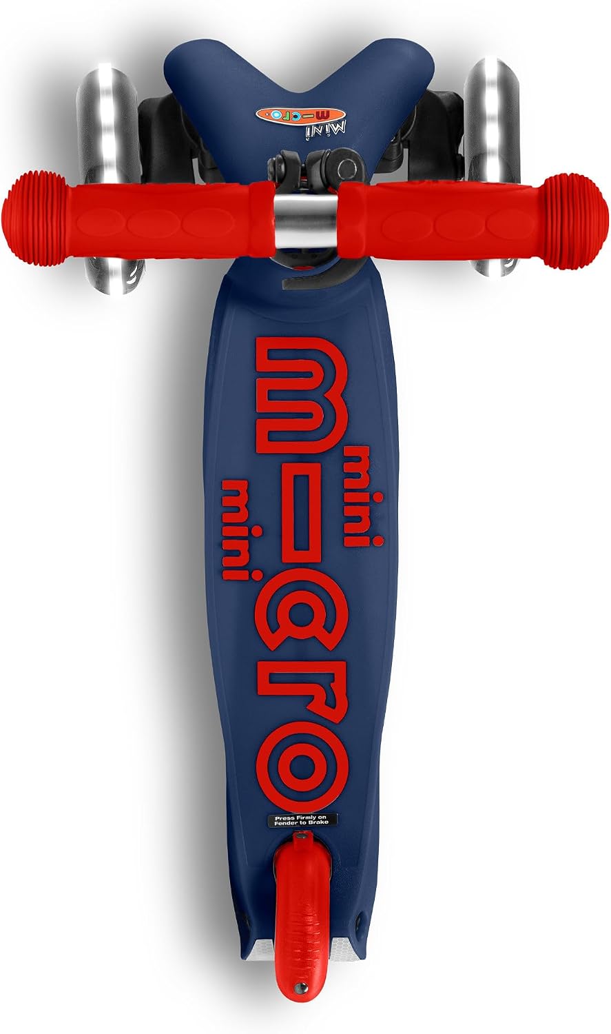 Micro Kickboard | Mini LED Kids Scooter for Ages 2-5 | Children up to 110 lbs | 3 Wheel Lean-to-Steer Design | Adjustable T Bar | Smooth Ride, Motion Activated PU LED Wheels | Swiss Design