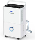80 Pints 2025 Energy Star Dehumidifier for basement, Smart Humidity Adjustment with 1.32 Gal Water Tank and Drain Hose, Silent & Efficient for Home Bedroom Garage Large Room.