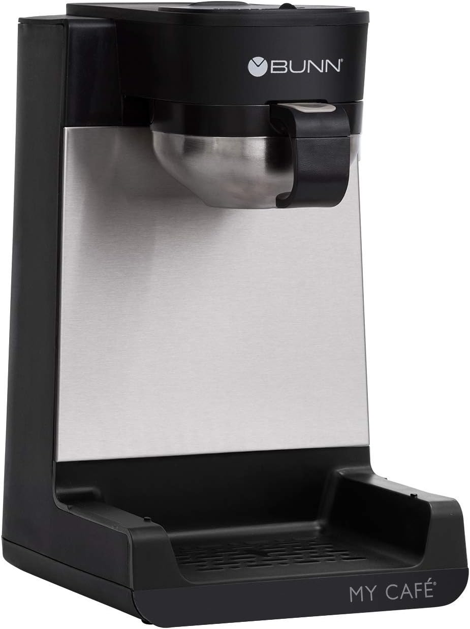 BUNN MCU My Cafe Single Cup Multi Use Coffee Brewer (Black/SST)